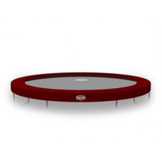 Защитный мат на пружины батут Elite red 430 см