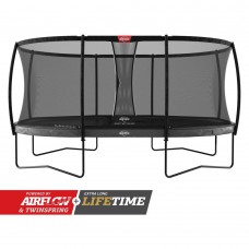 Батут Berg Grand Elite 520см Grey с сеткой Deluxe
