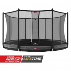 Батут Berg InGround Champion Grey 430см с сеткой Comfort