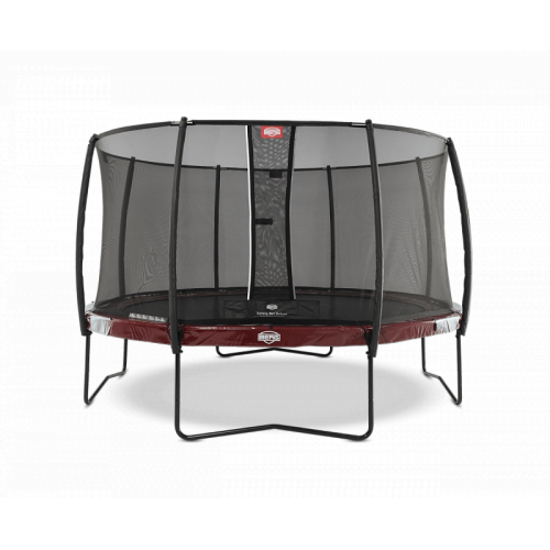 Батут Berg Elite 380см Red с сеткой Deluxe Батут Berg Elite 380см Red с сеткой Deluxe