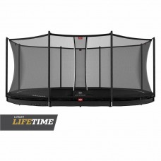 Батут Berg Grand Favorit InGround 520см Black с сеткой Comfort
