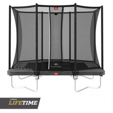 Батут Berg Ultim Favorit 280см Greyс сеткой Comfort