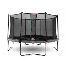 Батут Berg Champion 430см Grey Levels с сеткой Comfort