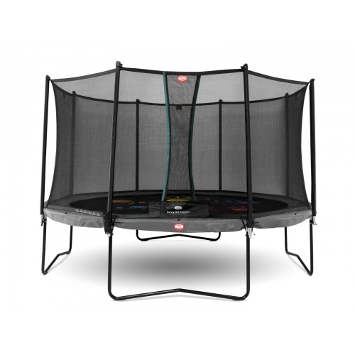Батут Berg Champion 430см Grey Levels с сеткой Comfort Батут Berg Champion 430см Grey Levels с сеткой Comfort