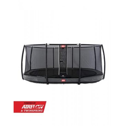 Батут Berg Grand Champion InGround 520см Grey с сеткой Deluxe Батут Berg Grand Champion InGround 520см Grey с сеткой Deluxe