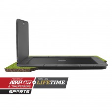 Батут Berg Ultim Champion FlatGround 410см Grey + AeroWall BLK&GRY