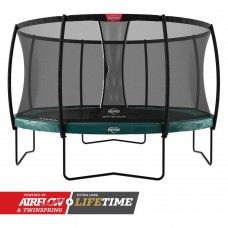 Батут Berg Elite 430см Green с сеткой Deluxe