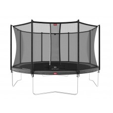 Батут Berg Favorit 430см Grey с сеткой Comfort