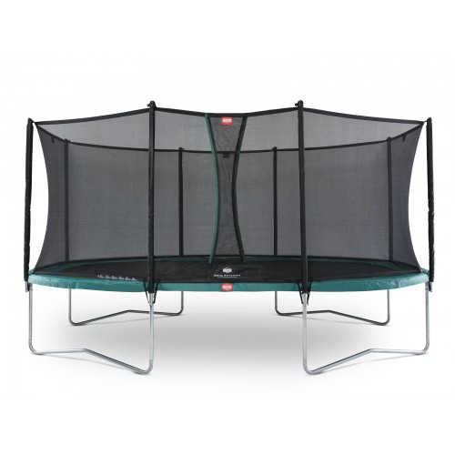 Батут Berg Grand Favorit 520см Green с сеткой Comfort Батут Berg Grand Favorit 520см Green с сеткой Comfort