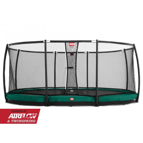 Батут Berg InGround Grand Champion Green с сеткой Deluxe Батут Berg InGround Grand Champion Green с сеткой Deluxe