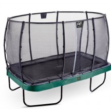 Батут EXIT Elegant Premium 244х427см прямоугольный green