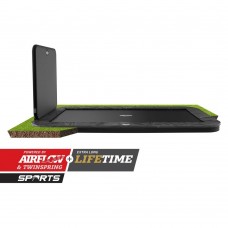 Батут Berg Ultim Elite FlatGround 500см Grey + AeroWall 2x2 BLK&GRY