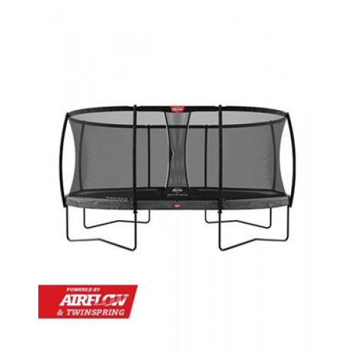 Батут Berg Grand Champion 350см Grey с сеткой Deluxe Батут Berg Grand Champion 350см Grey с сеткой Deluxe