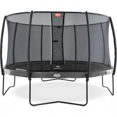 Батут Berg Elite 430см Grey Levels с сеткой Deluxe