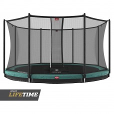 Батут Berg InGround Favorit Green 380см с сеткой Comfort