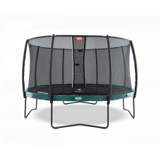 Батут Berg Elite 430см Green с сеткой Deluxe
