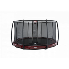 Батут Berg InGround Elite Red 430см с сеткой Deluxe