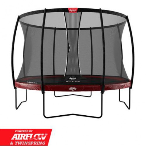 Батут Berg Elite 430см Red с сеткой DLX XL Батут Berg Elite 430см Red с сеткой DLX XL