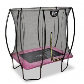 Батут EXIT Silhouette прямоугольный 153x214 розовый