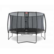 Батут Berg Elite 430см Grey с сеткой Deluxe